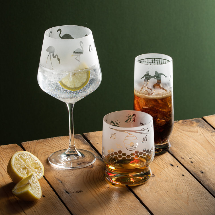 Dartington Crystal Aspect Stag 600ml Lead Free Crystal Gin Balloon